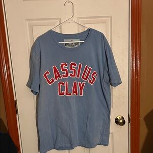 Roots of Fight Cassius Clay Double Sided T-Shirt Muhammad Ali, Size XXL
